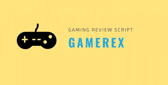GameRex – Gaming Review and Blogging Script